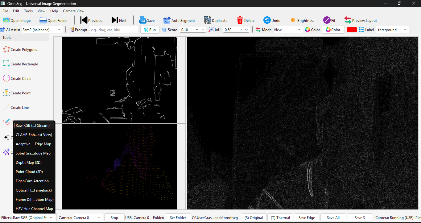 OmniSeg project screenshot